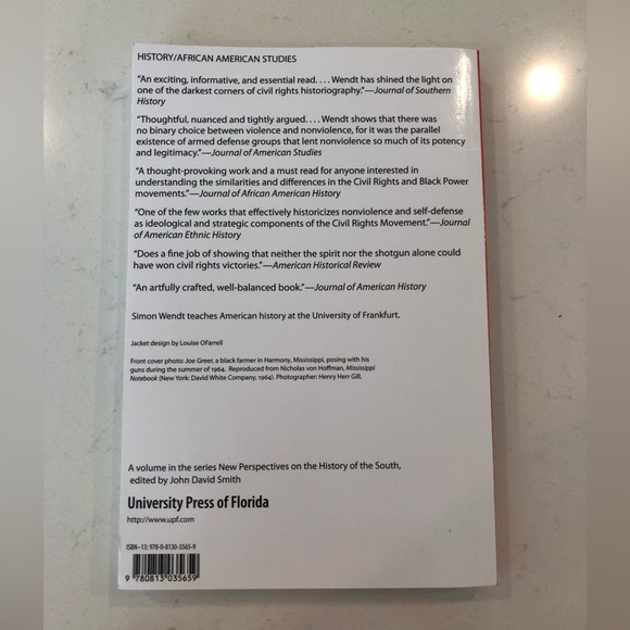 The Spirit and the Shotgun Paperback by Simon Wendt. ISBN 9780813035659. - Picture 2 of 2